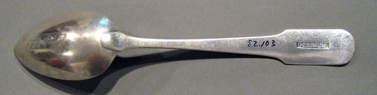 1998.0004.1250.002 Silver Spoon underside