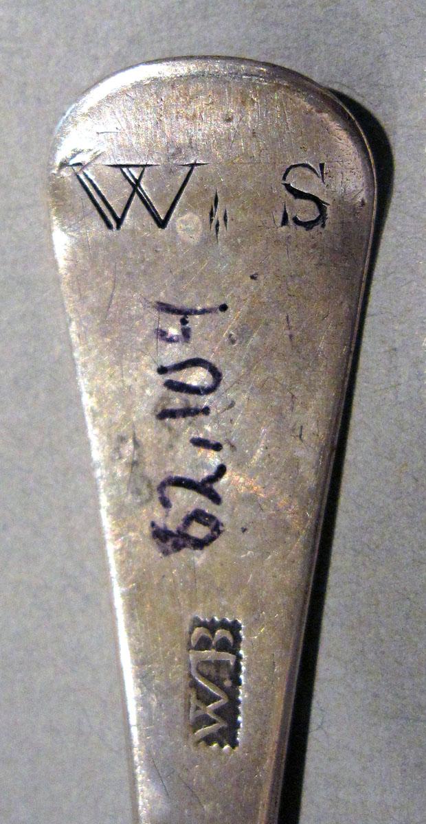 1998.0004.1251 Silver Spoon engraving