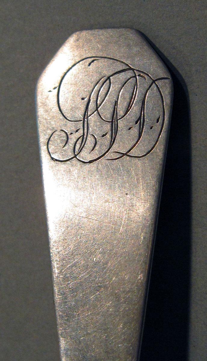 1998.0004.1256 Silver Spoon engraving