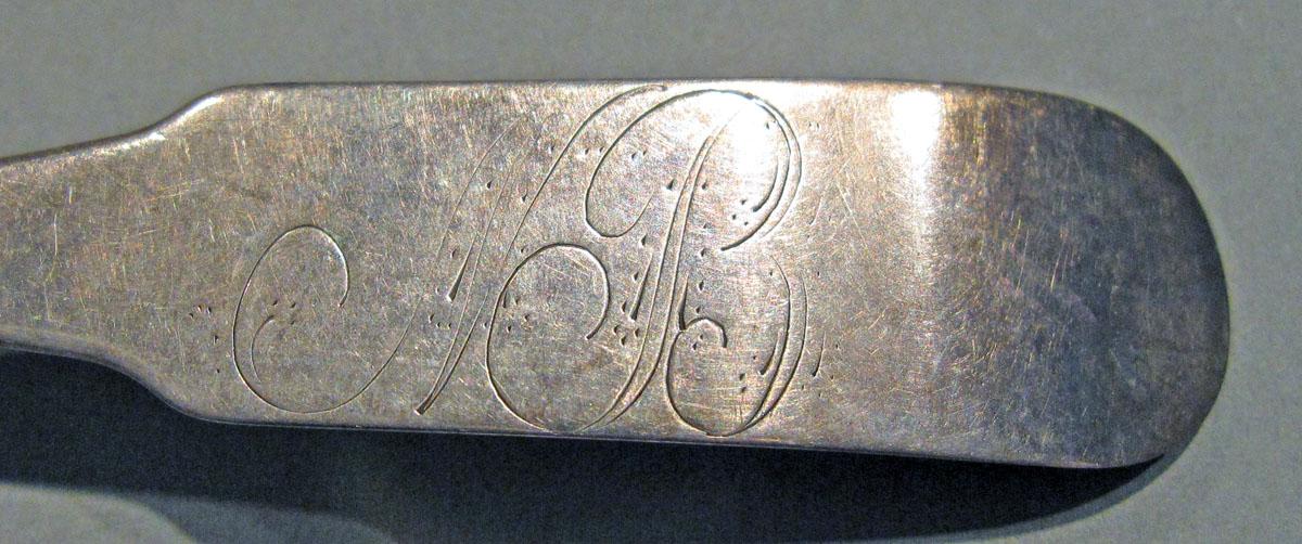 1998.0004.1257 Silver Spoon engraving