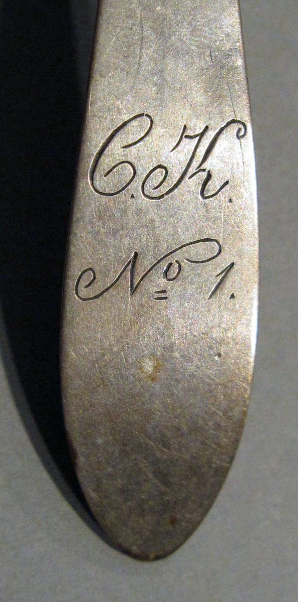 1998.0004.1259 Silver Spoon engraving