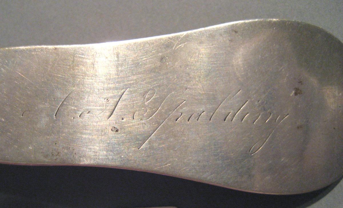 1998.0004.125 Silver Spoon engraving