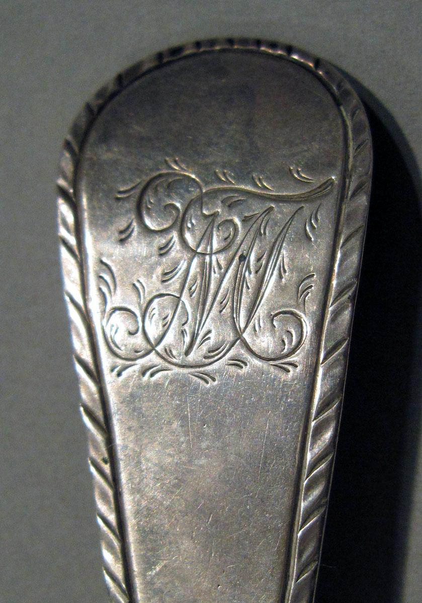 1998.0004.1260 Silver Spoon engraving