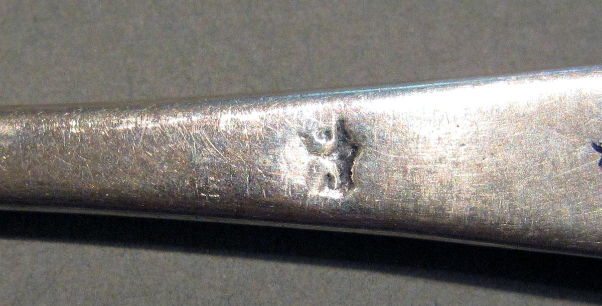 1998.0004.1262 Silver Spoon mark