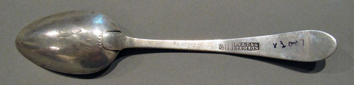1998.0004.1266.001 Silver Spoon underside