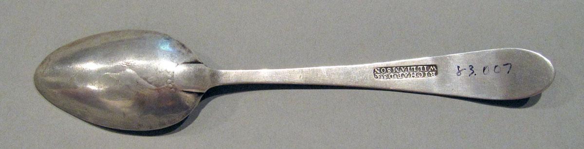 1998.0004.1266.002 Silver Spoon underside