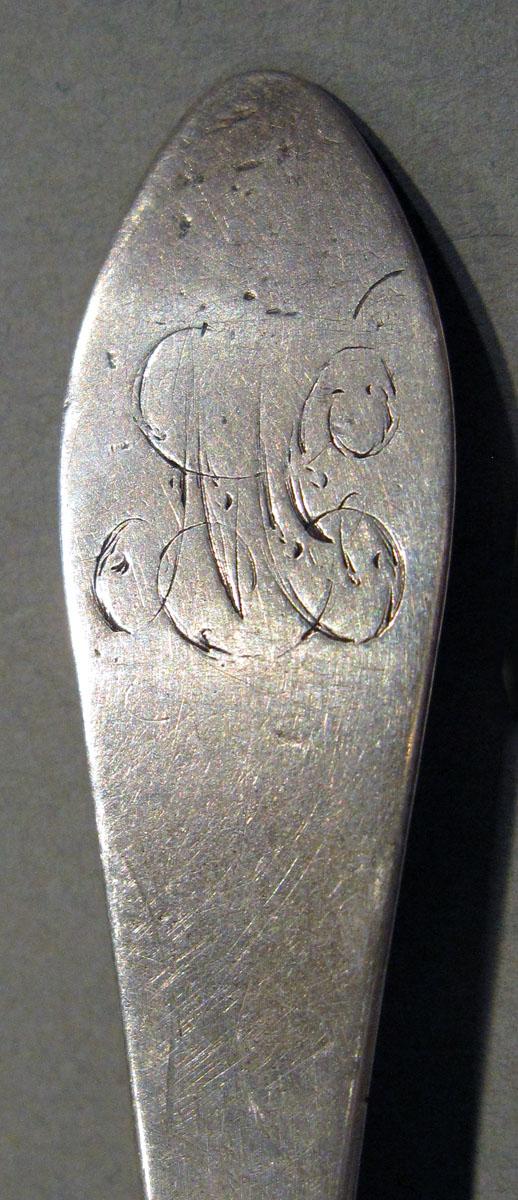 1998.0004.1267 Silver Spoon engraving