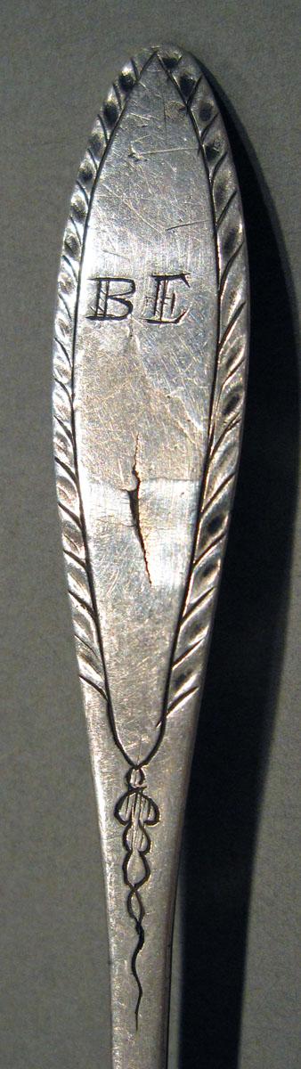 1998.0004.1268 Silver Spoon engraving