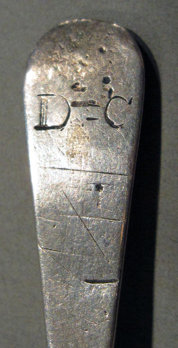 1998.0004.1269 Silver Spoon engraving
