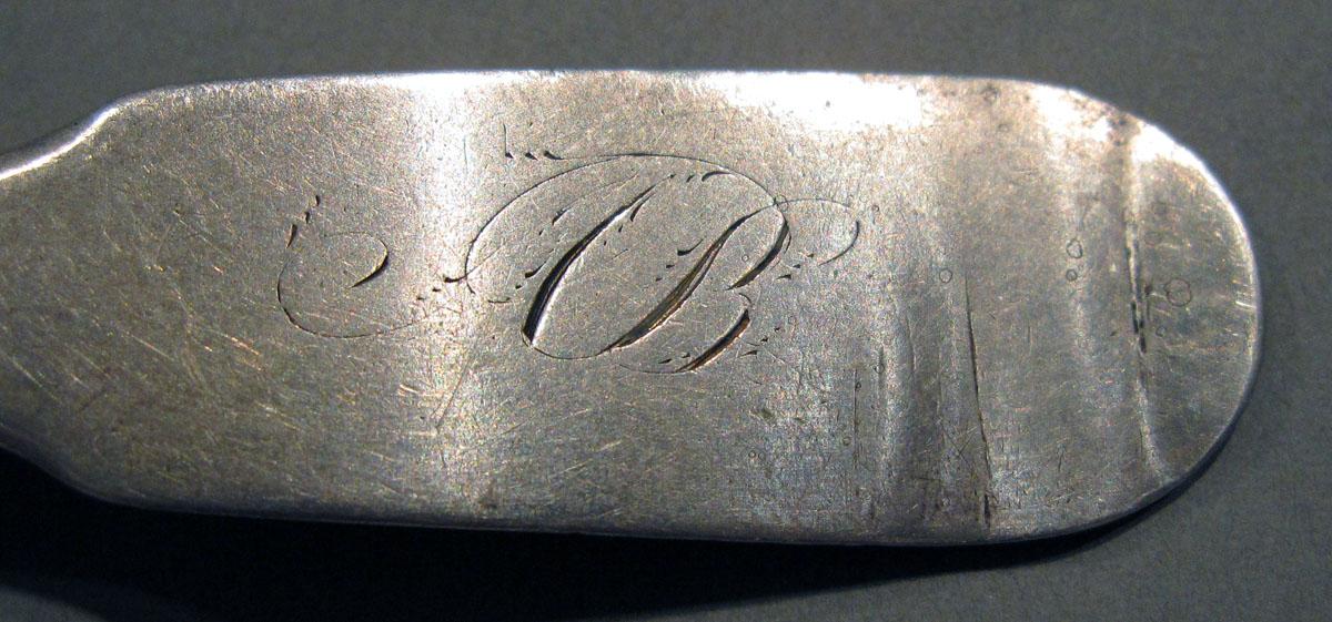 1998.0004.1270 Silver Spoon engraving
