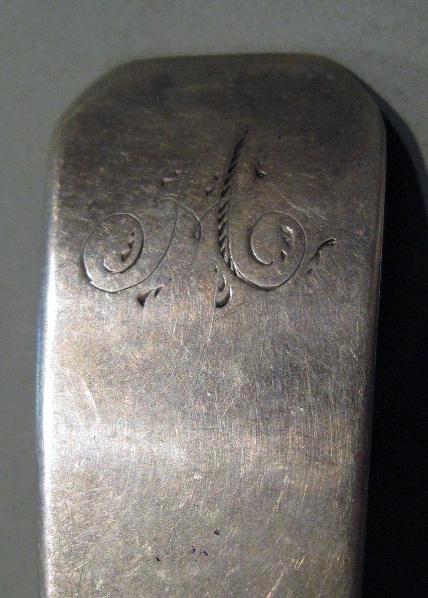 1998.0004.1271 Silver Spoon engraving