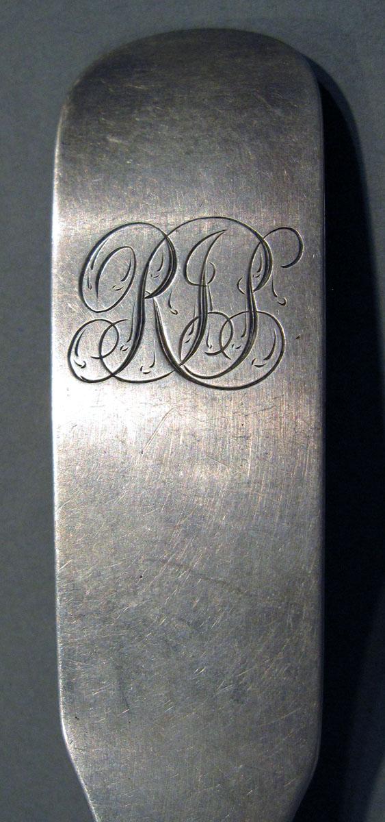 1998.0004.1272 Silver Spoon engraving