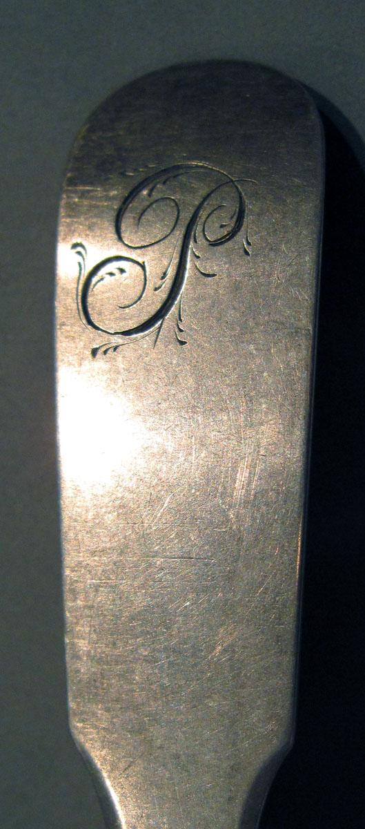 1998.0004.1273 Silver Spoon engraving