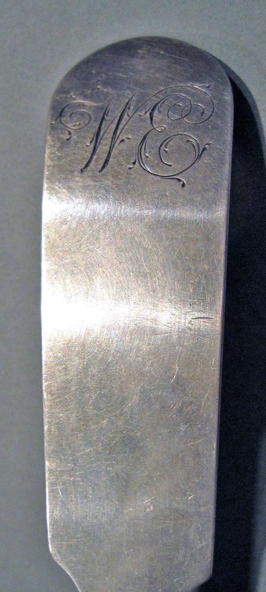 1998.0004.1274 Silver Spoon engraving