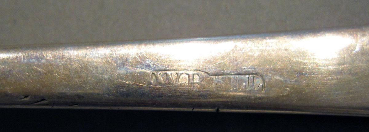1998.0004.1275 Silver Spoon mark