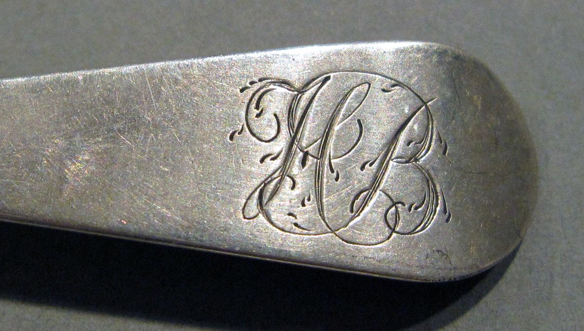 1998.0004.1276 Silver Spoon engraving