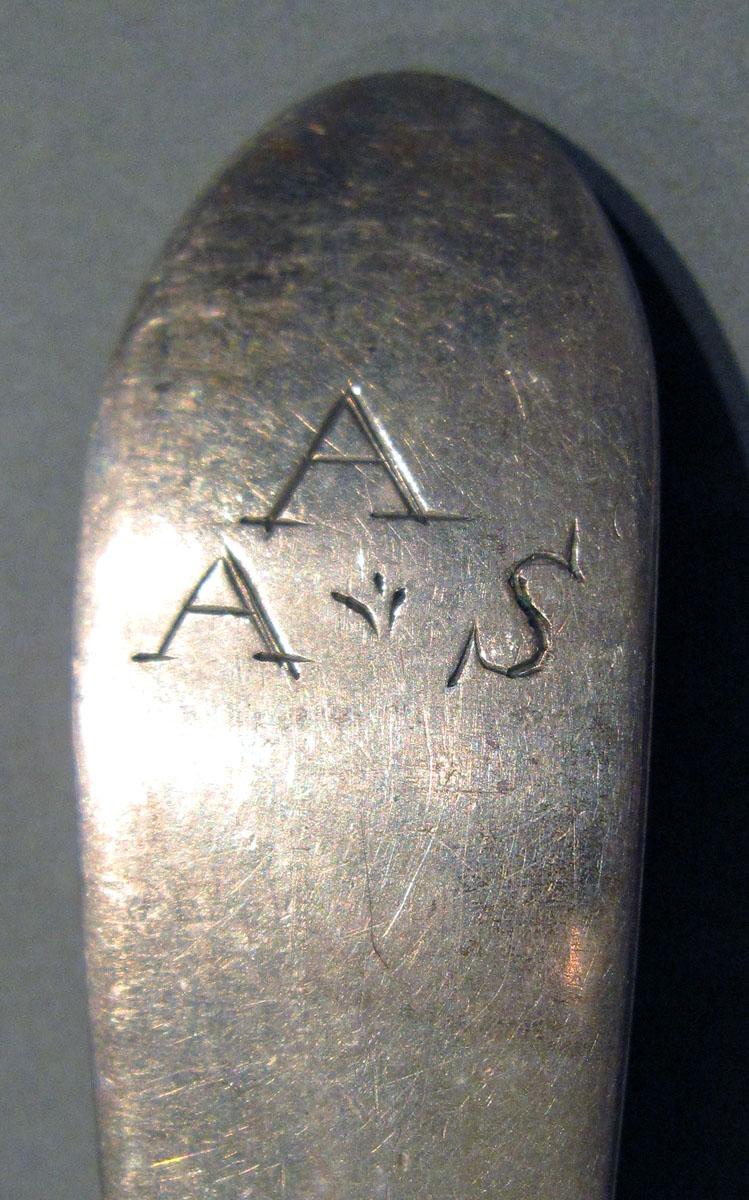 1998.0004.1279 Silver Spoon engraving
