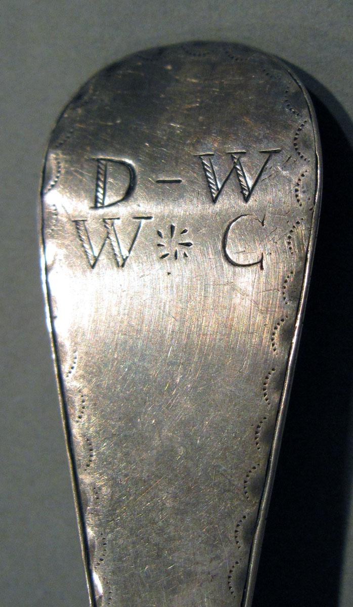 1998.0004.1280 Silver Spoon engraving