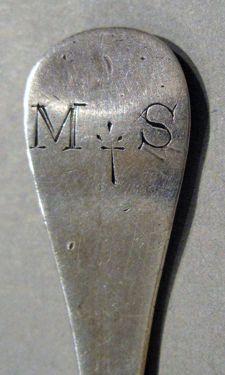 1998.0004.1282 Silver Spoon engraving