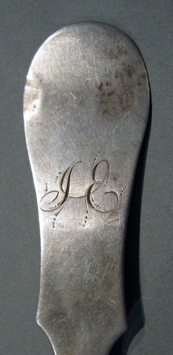 1998.0004.1288 Silver Spoon engraving