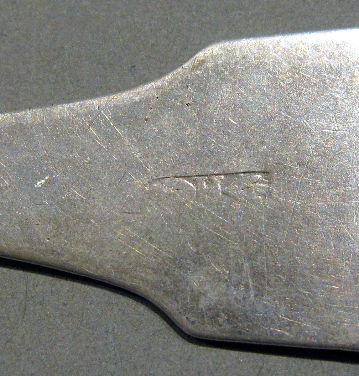 1998.0004.1293 Silver Spoon mark