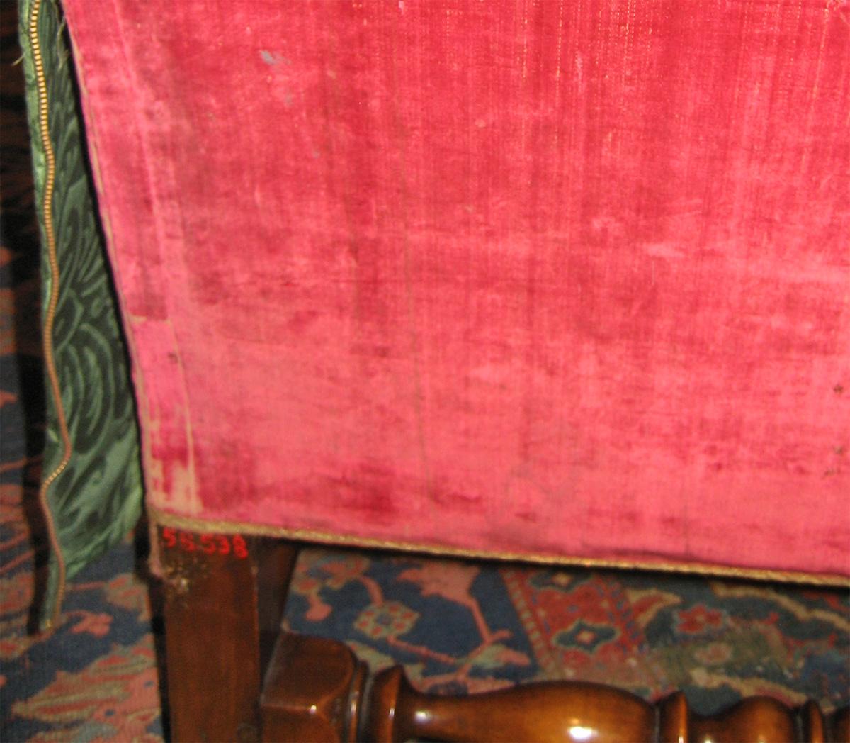 1958.0538 Easy Chair fabric detail