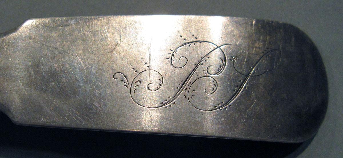 1998.0004.1294 Silver Spoon engraving