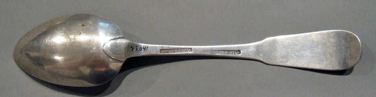 1998.0004.1296 Silver Spoon underside