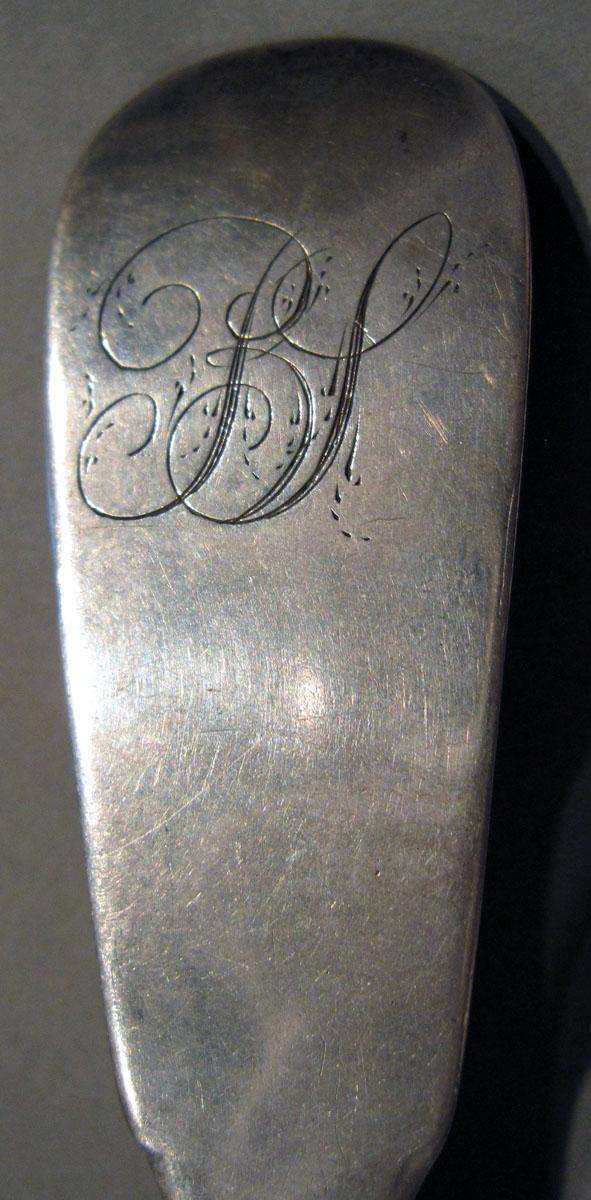 1998.0004.1296 Silver Spoon engraving
