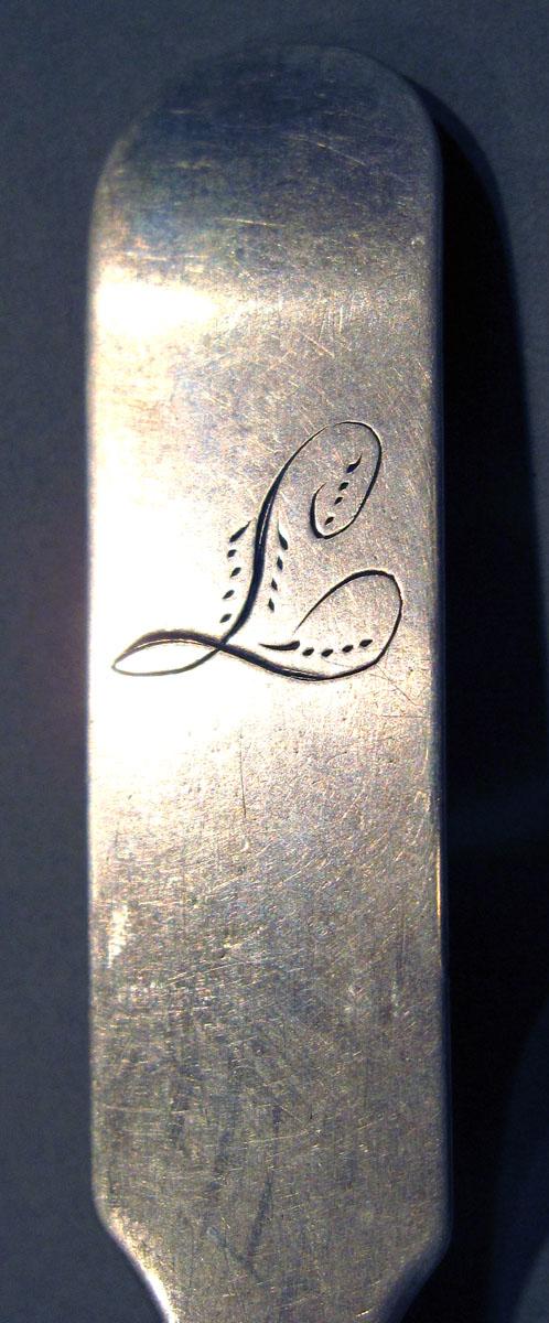 1998.0004.1297 Silver Spoon engraving
