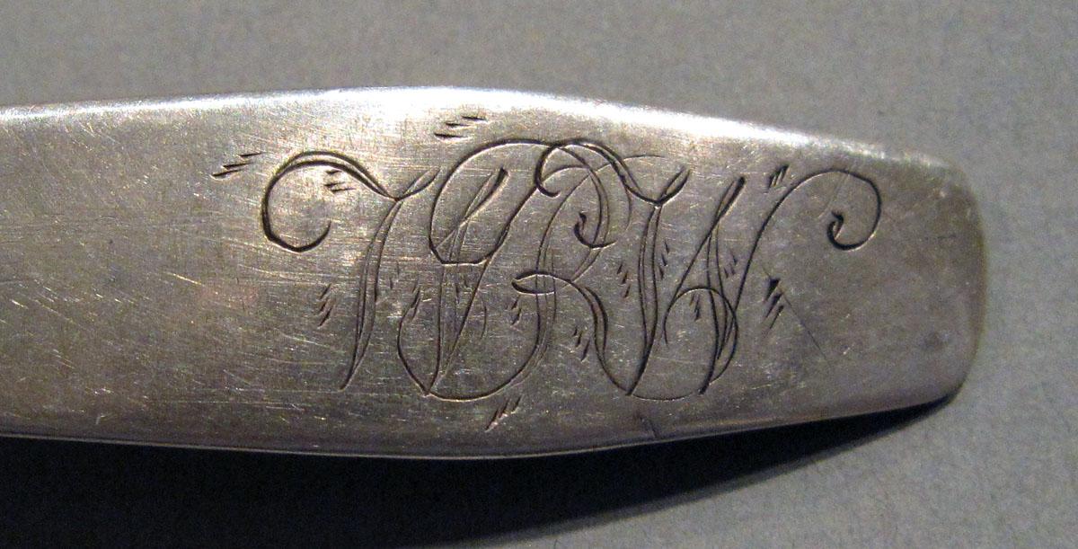 1998.0004.1300 Silver Spoon engraving