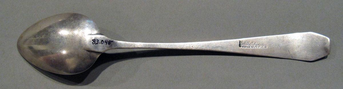 1998.0004.1303 Silver Spoon underside