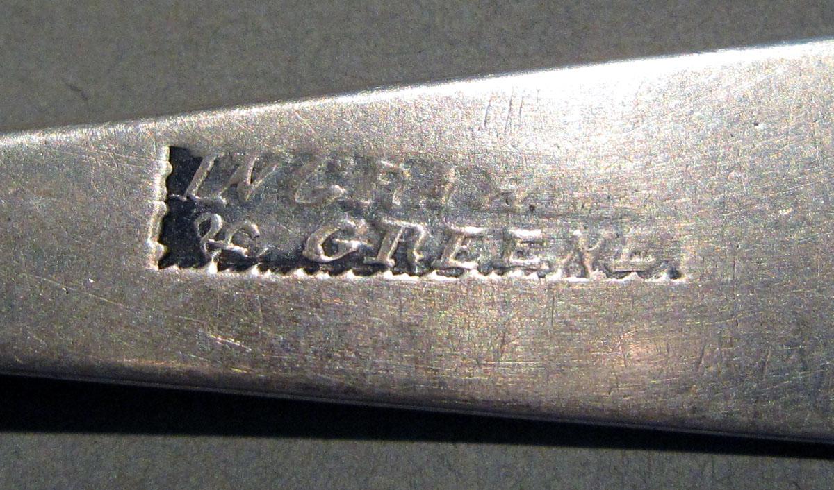 1998.0004.1303 Silver Spoon mark