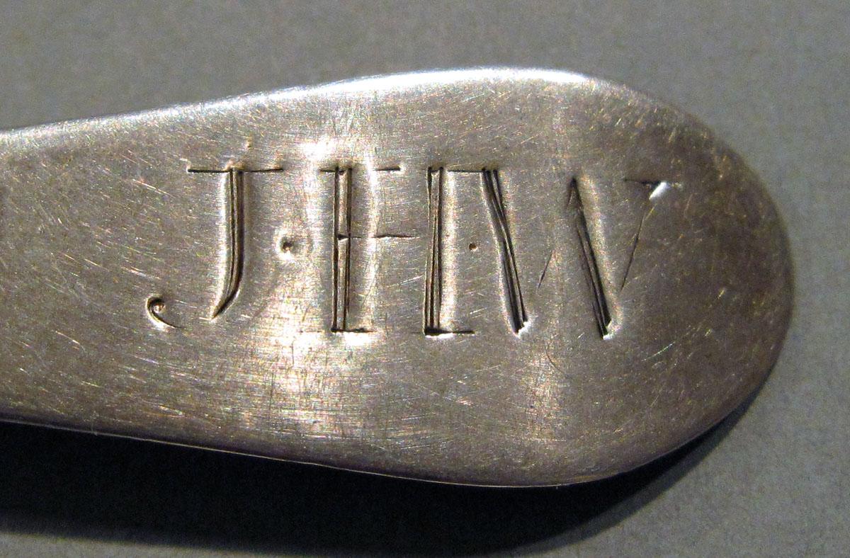 1998.0004.1307 Silver Spoon engraving