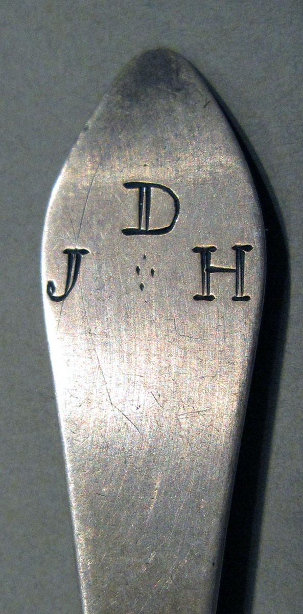 1998.0004.1308 Silver Spoon engraving