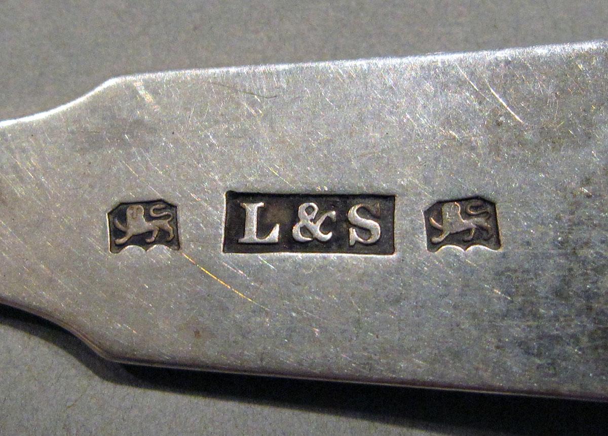 1998.0004.1309 Silver Ladle mark