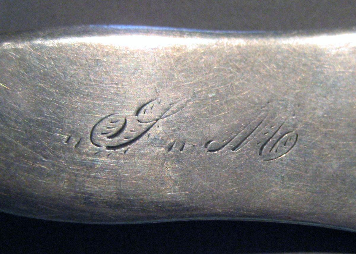 1998.0004.130 Silver Spoon engraving
