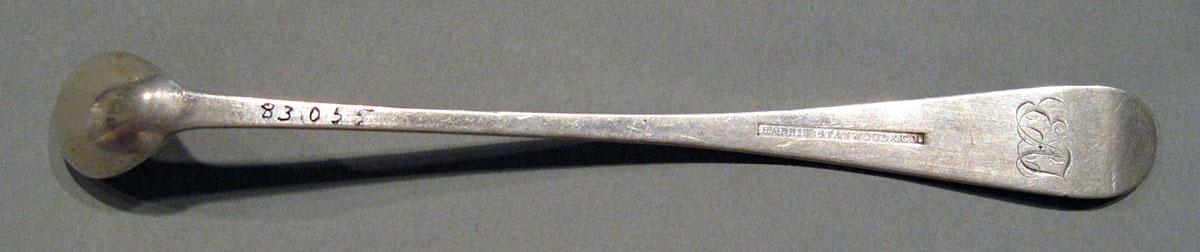 1998.0004.1310 Silver Ladle underside