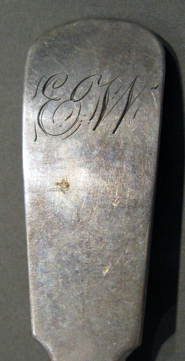 1998.0004.1311 Silver Spoon engraving upper surface