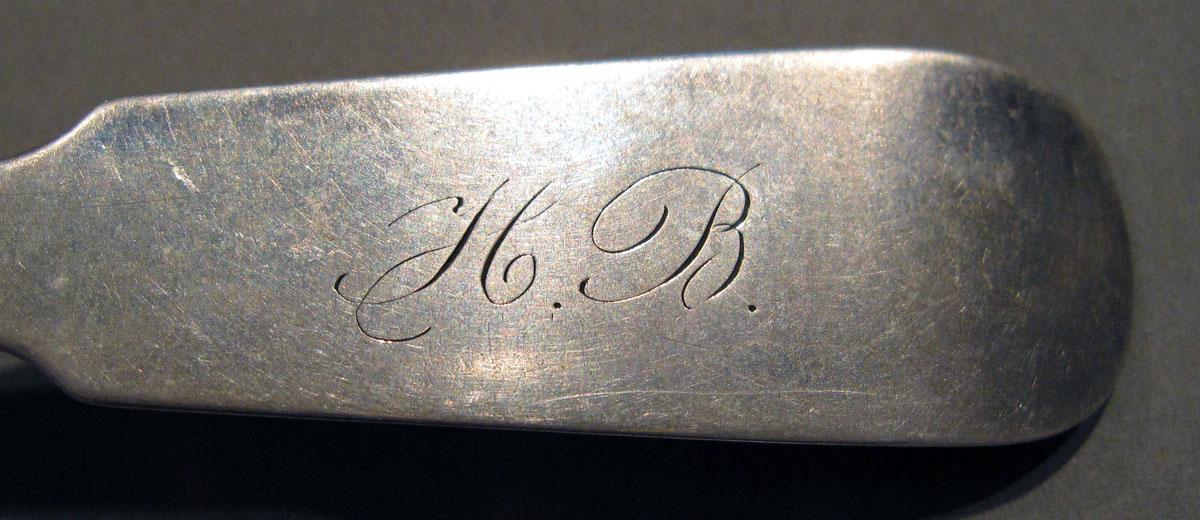 1998.0004.1312.001 Silver Spoon engraving