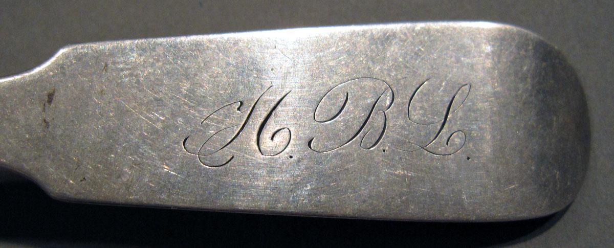 1998.0004.1312.002 Silver Spoon engraving