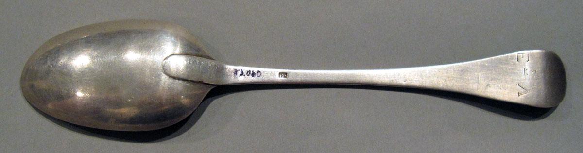 1998.0004.1315 Silver Spoon underside