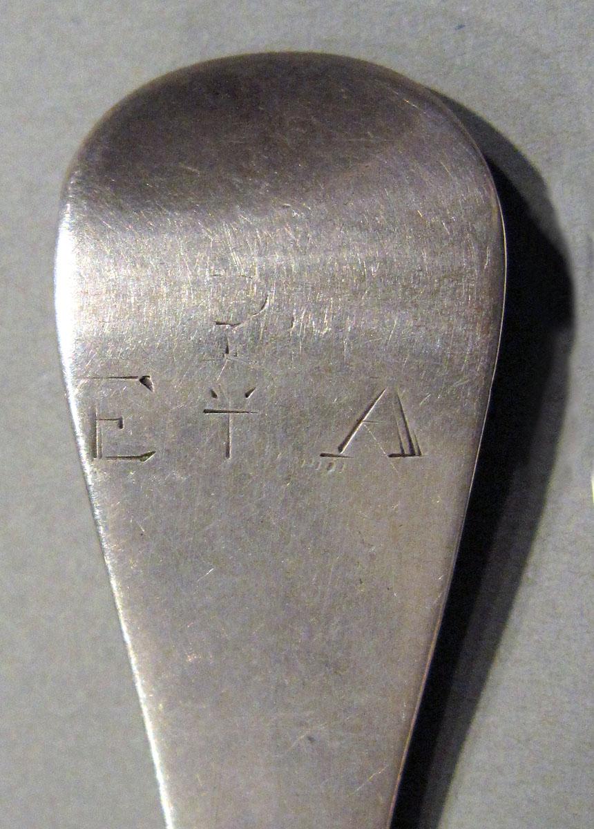 1998.0004.1315 Silver Spoon engraving