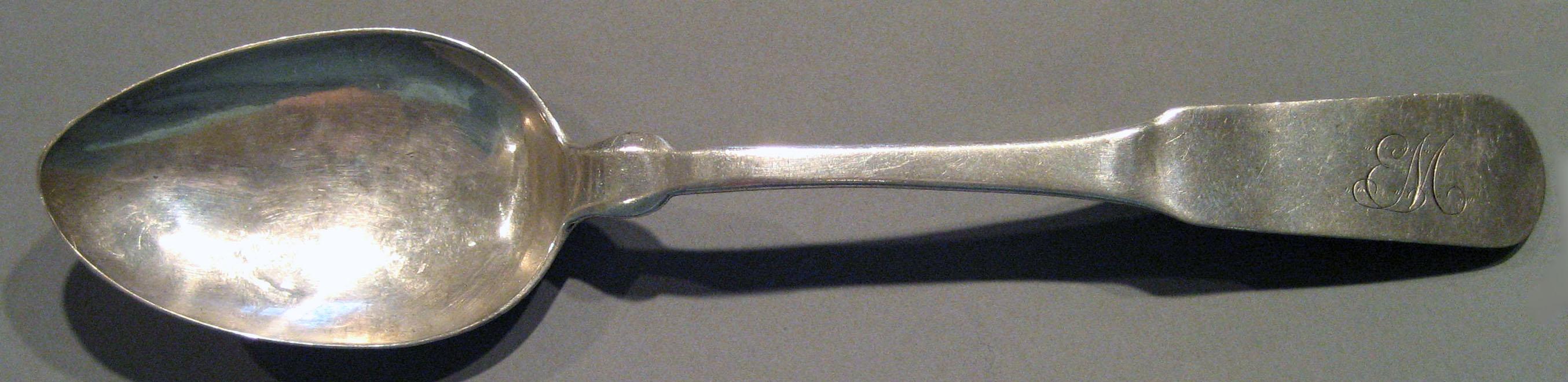 1998.0004.131 Silver Spoon upper surface
