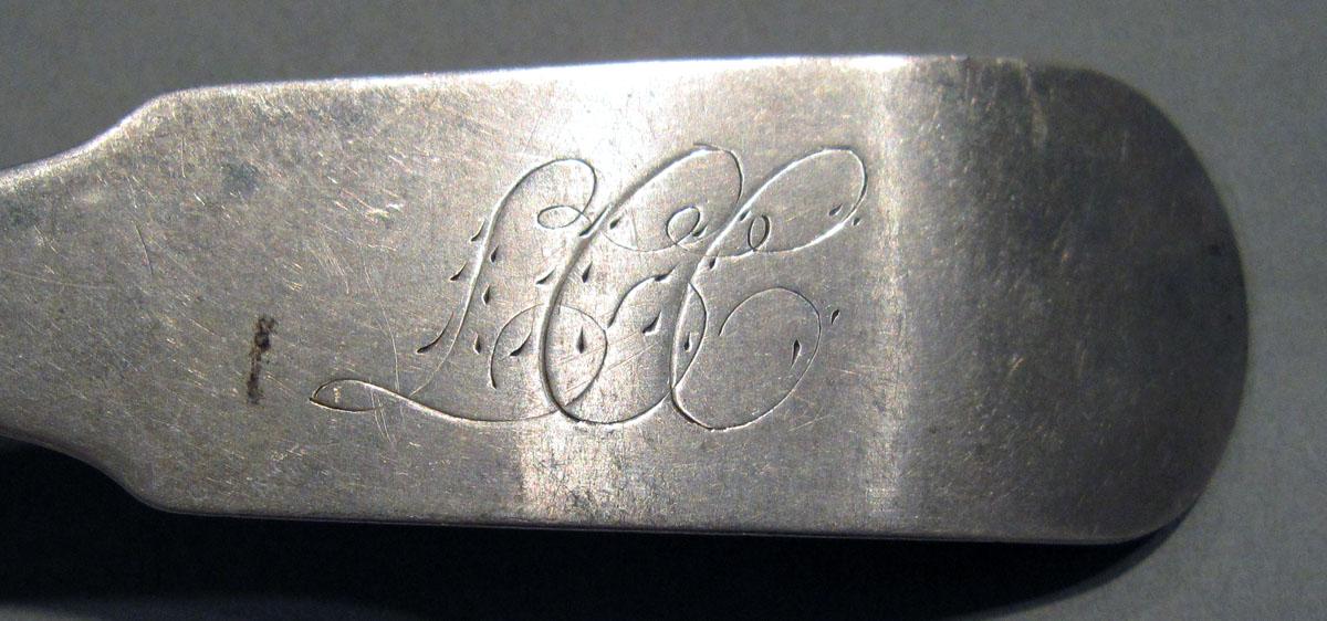 1998.0004.1323 Silver Spoon engraving