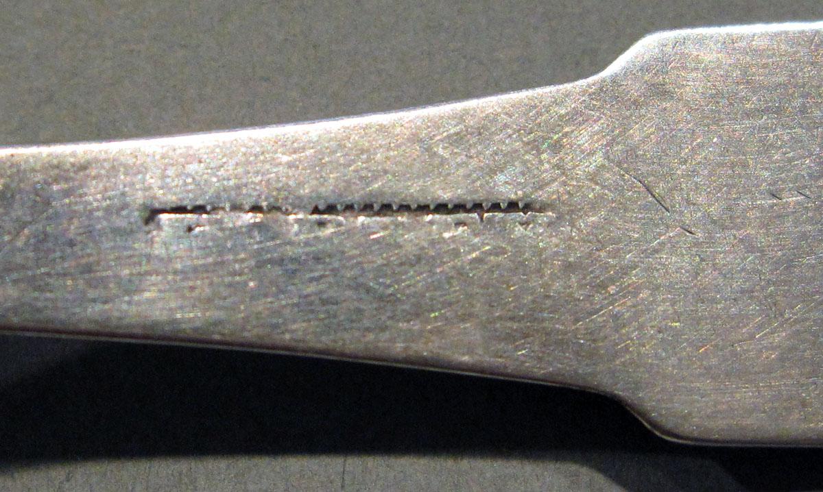 1998.0004.1325 Silver Spoon mark