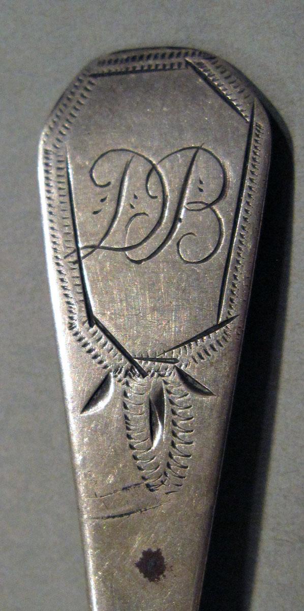 1998.0004.1327 Silver Spoon engraving