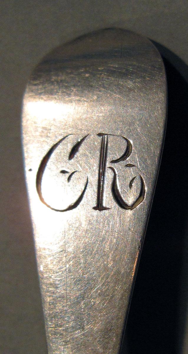 1998.0004.1329 Silver Spoon engraving