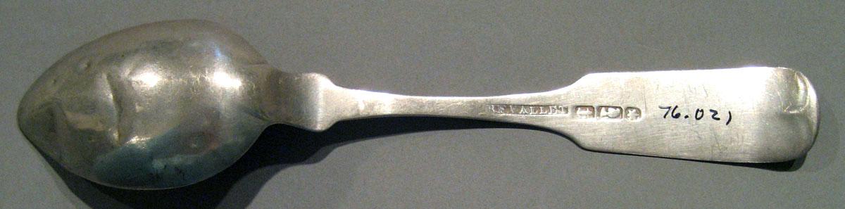 1998.0004.132 Silver Spoon underside