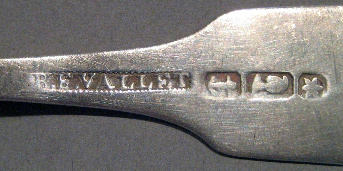 1998.0004.132 Silver Spoon mark